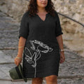 Bellamy V-Neck Dress: Fresh Spring Elegance