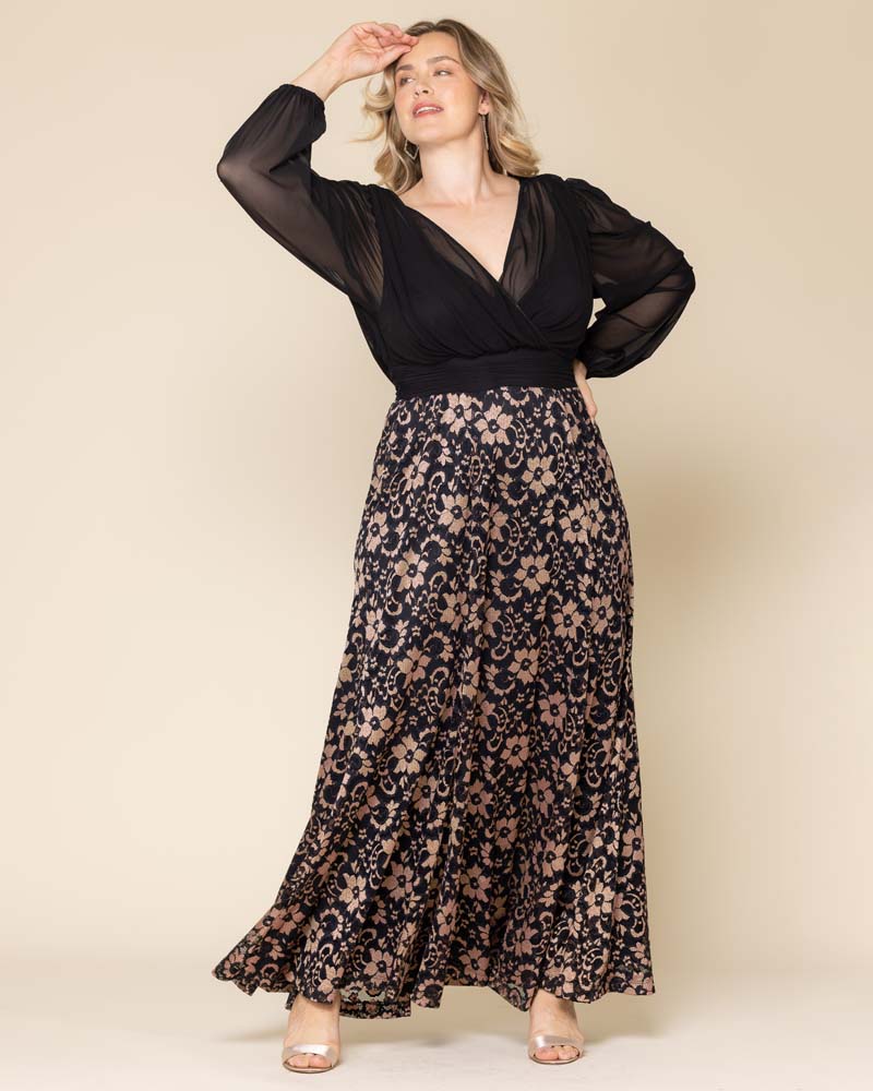 Mon Tresor Lace Evening Gown - Sale!