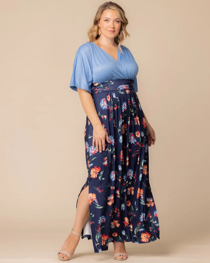 Havana Colorblocked Maxi Dress - Sale!