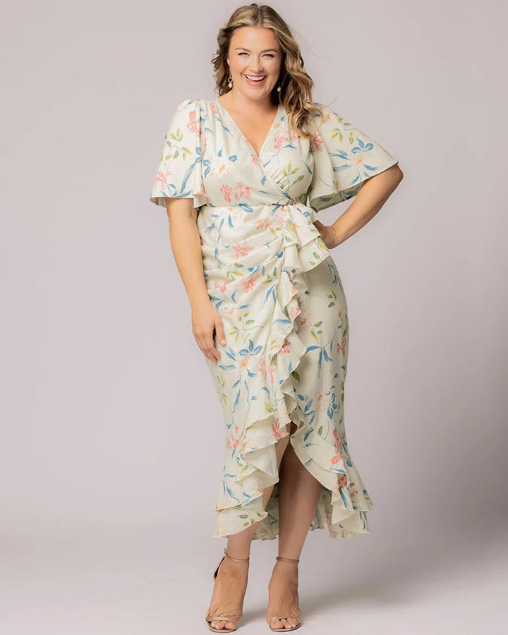 Alexandra Faux Wrap Dress - Sale!