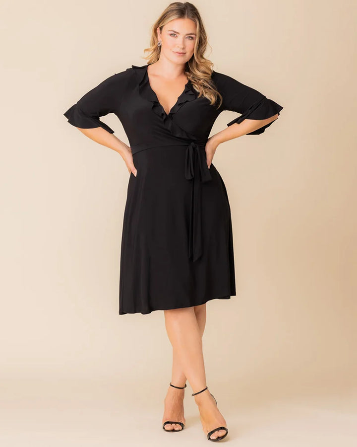 Barcelona Midi Wrap Dress - Sale!