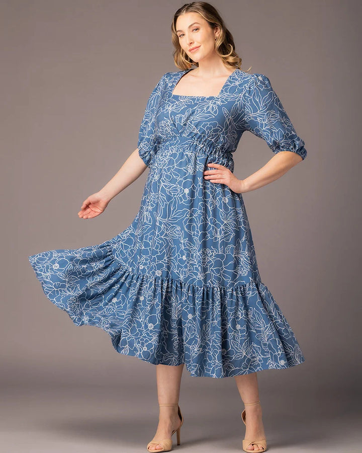 Bailey Square Neck Maxi Dress