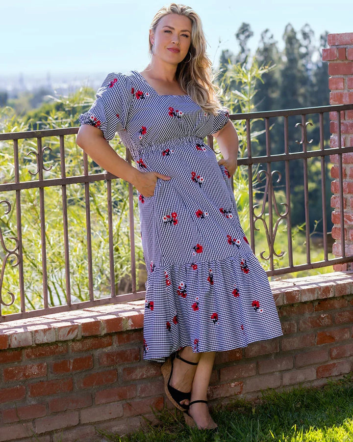 Bailey Square Neck Maxi Dress