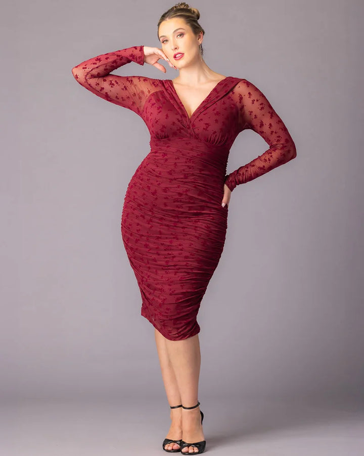 Betsey Ruched Dress - Sale!