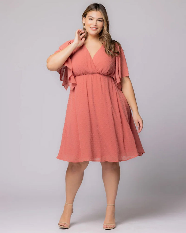 Florence Flutter Sleeve Dress - Sale!