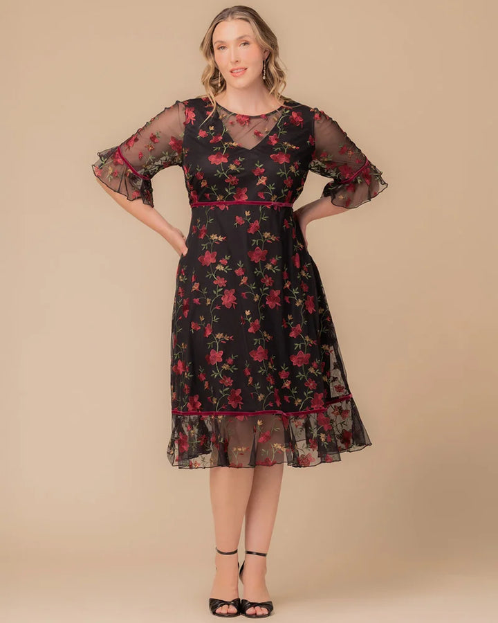 Wildflower Embroidered Dress - Sale!