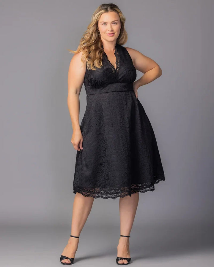 Pin-up Boudoir Lace Cocktail Dress
