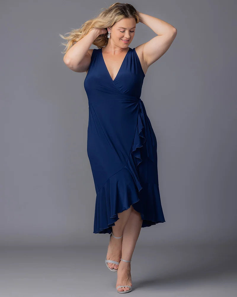 Laguna Sleeveless Wrap Dress