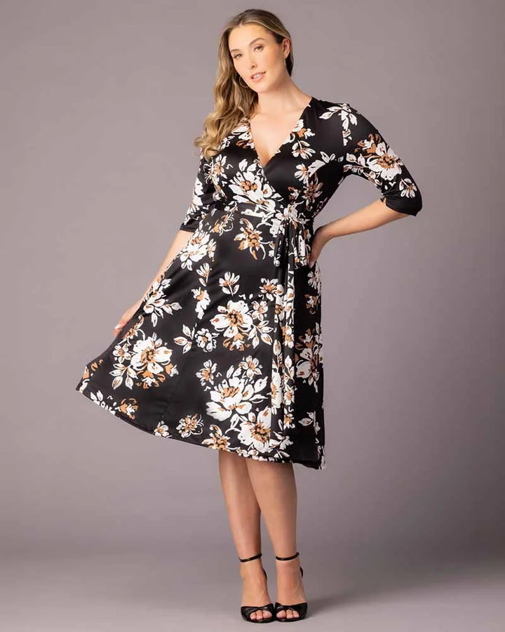Signature Print Wrap Dress - Sale!