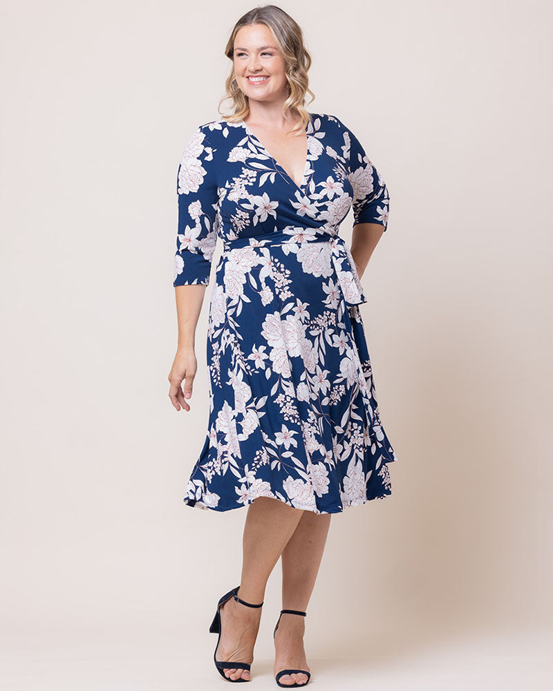 Signature Print Wrap Dress - Sale!