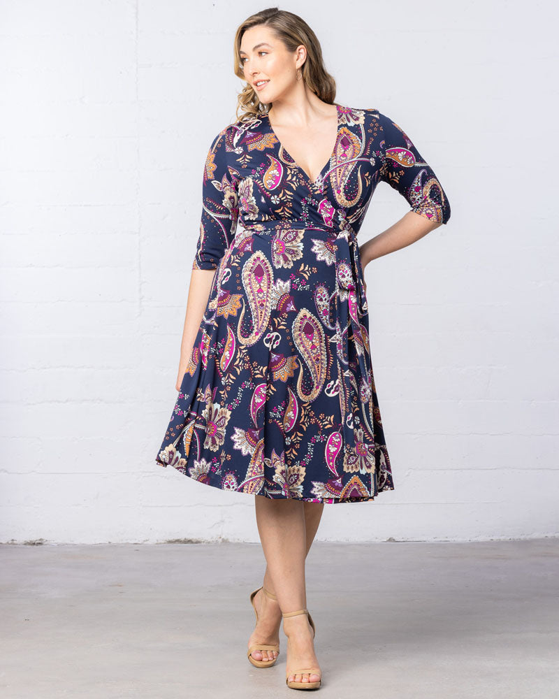 Signature Print Wrap Dress - Sale!