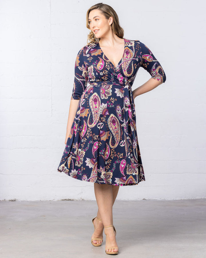 Signature Print Wrap Dress - Sale!