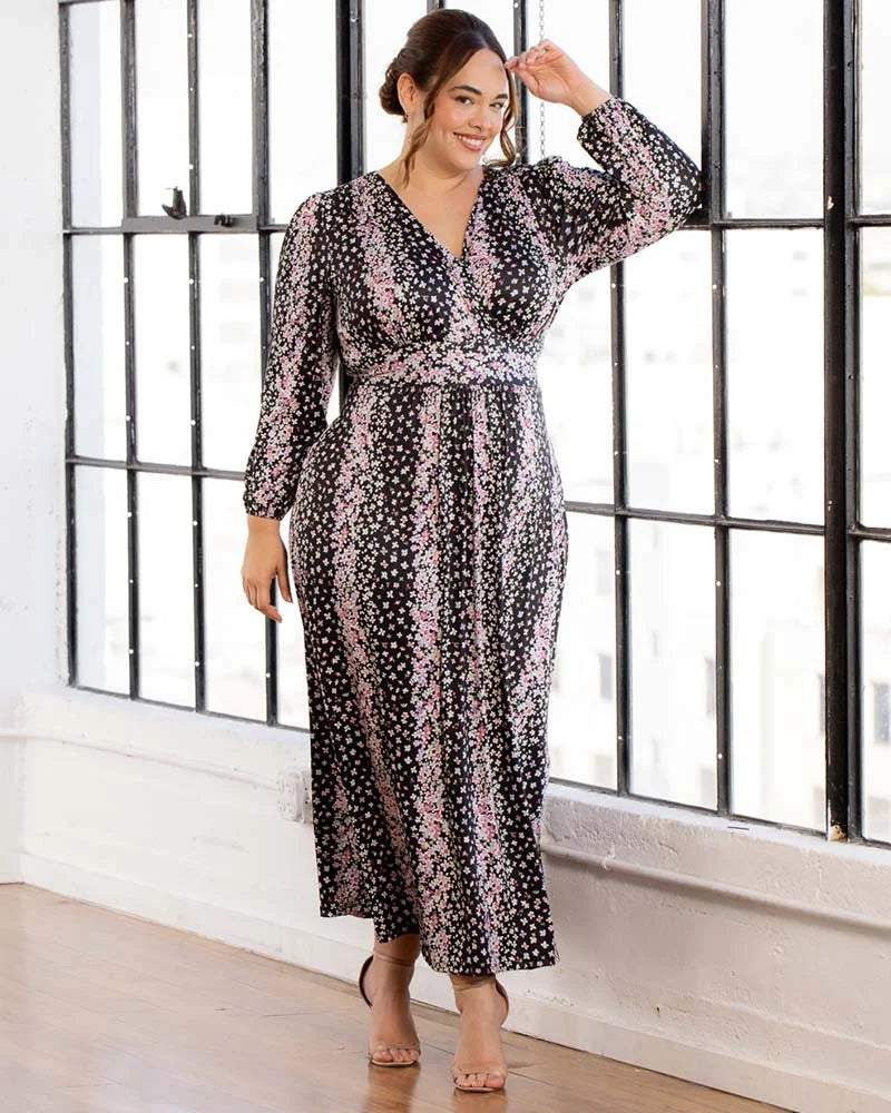 Delete - Kelsey Long Sleeve Maxi Dress - Sale!