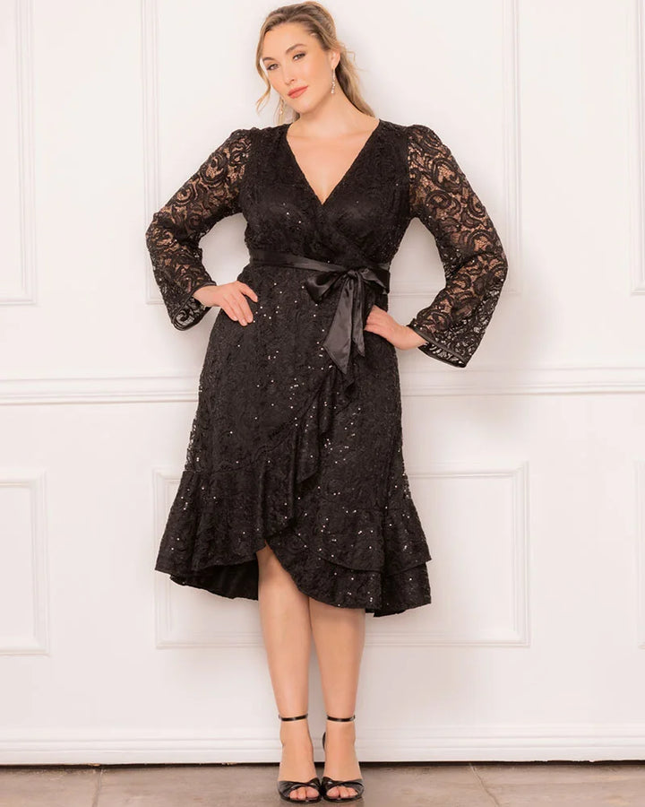 Cosmopolitan Sequin Lace Cocktail Dress - Sale!