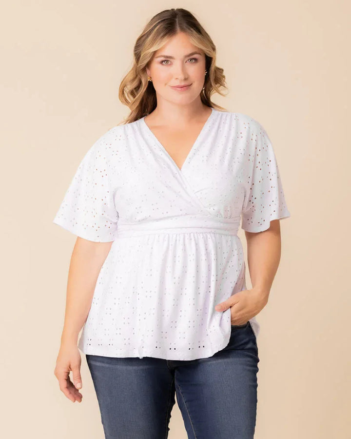 Sunny Day Eyelet Top - Sale!