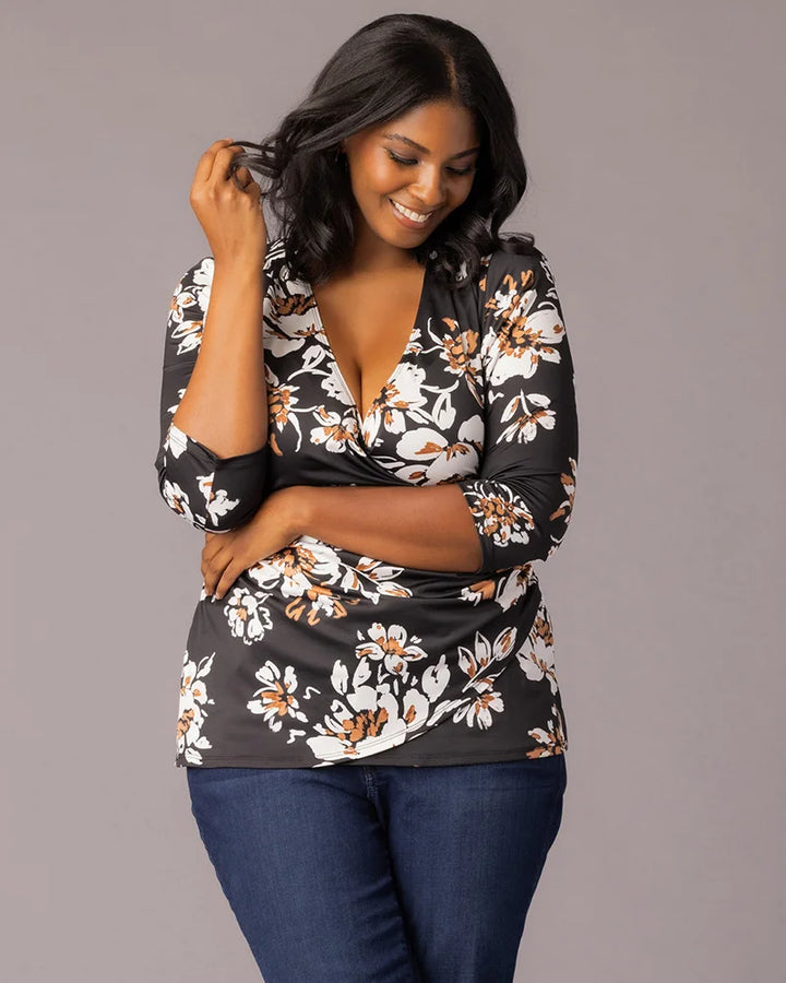 Femme Fatale Faux Wrap Top - Sale!