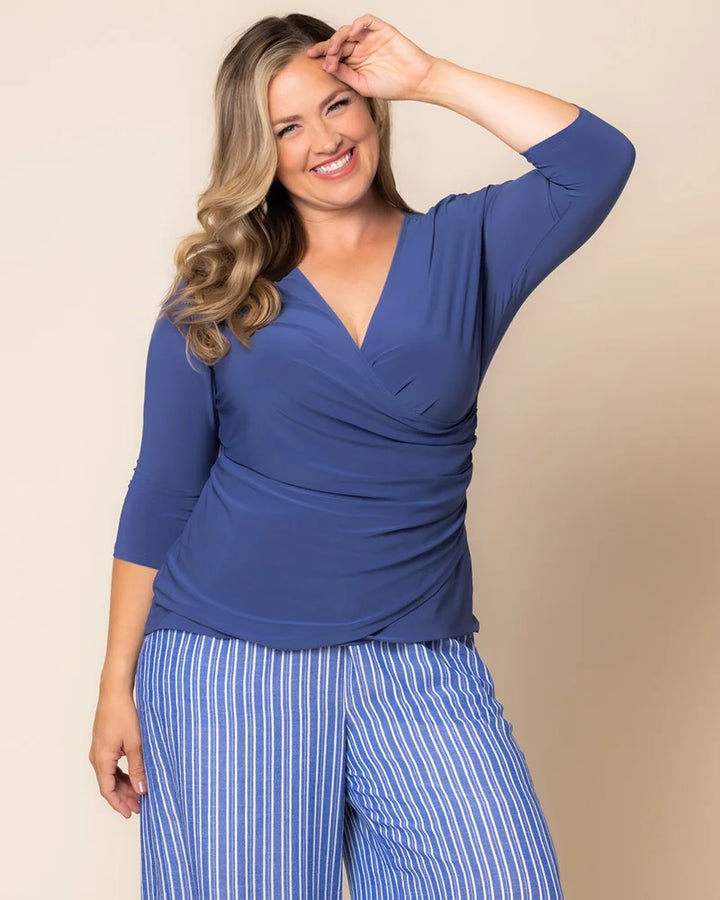 Femme Fatale Faux Wrap Top - Sale!