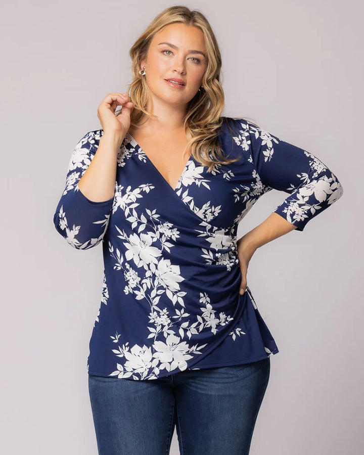 Femme Fatale Faux Wrap Top - Sale!