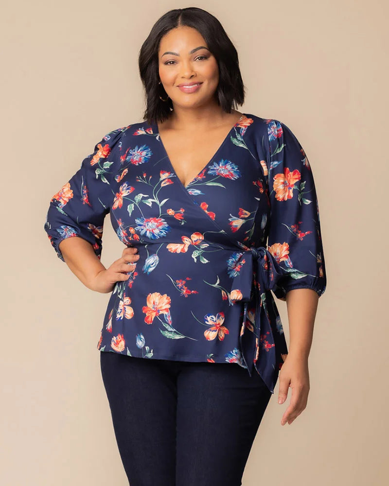 Nina Wrap Top