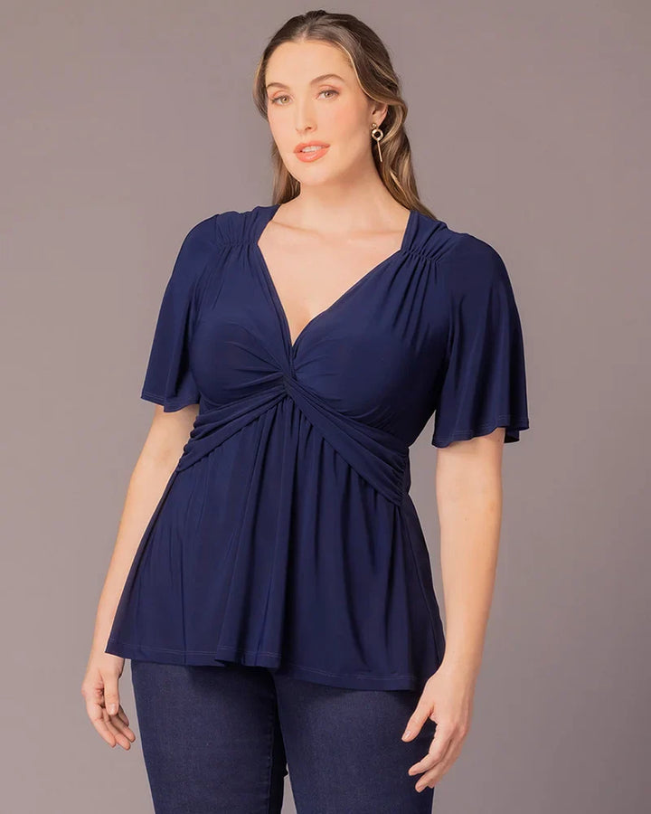 Abby Twist Front Top