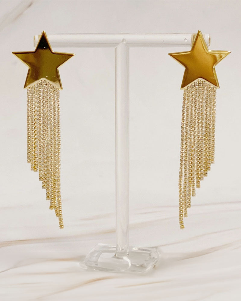 Star Shine Cascade Earrings