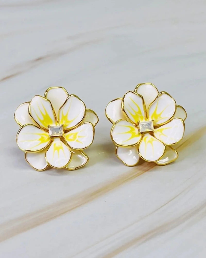 Art of Flower Earrings