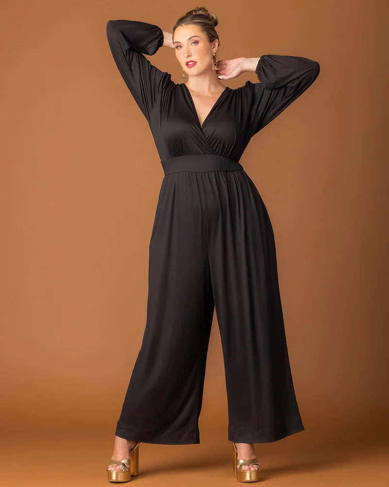 Brigitte Long Sleeve Jumpsuit - Sale!