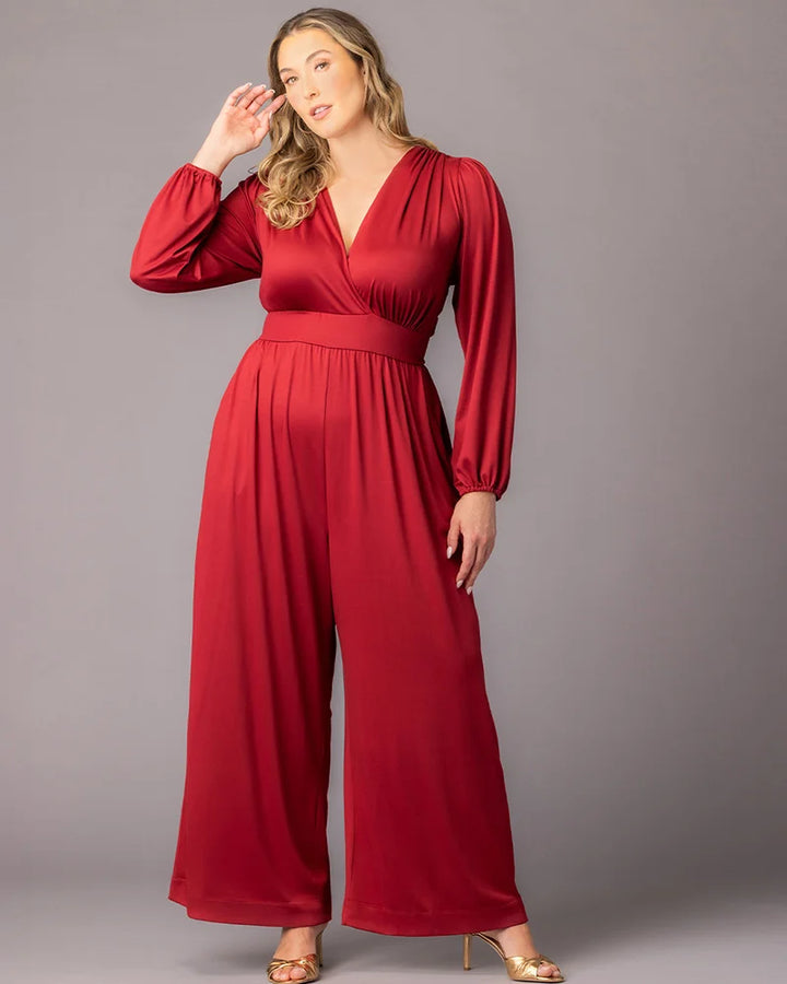 Brigitte Long Sleeve Jumpsuit - Sale!