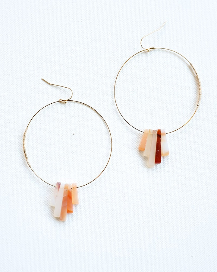 Canyon Hoop Earrings