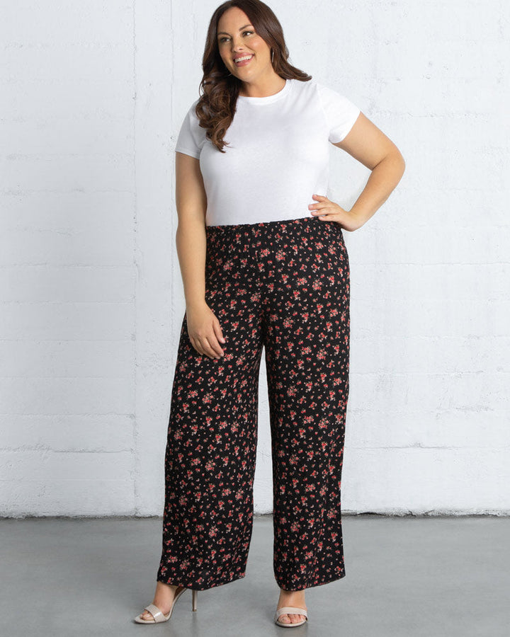 Kora Print Wide-Leg Pants - Sale!
