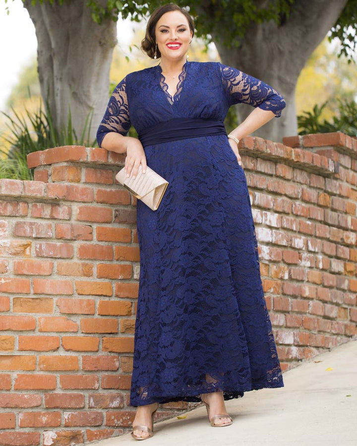 Screen Siren Lace Evening Gown - Sale!
