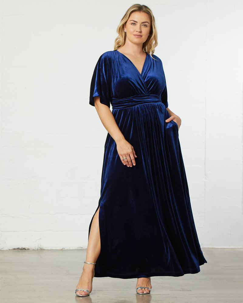 Verona Velvet Evening Gown
