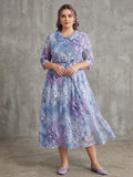 Perdita | Frosted Bloom Dress