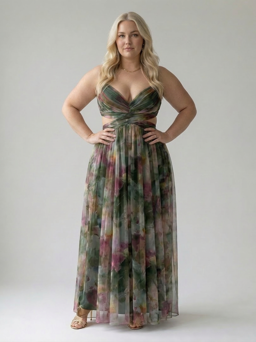 Stella &amp; Grace | Soft Wrap Maxi Dress