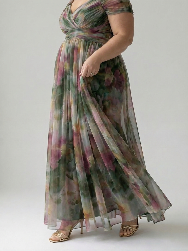 Stella &amp; Grace | Soft Wrap Maxi Dress