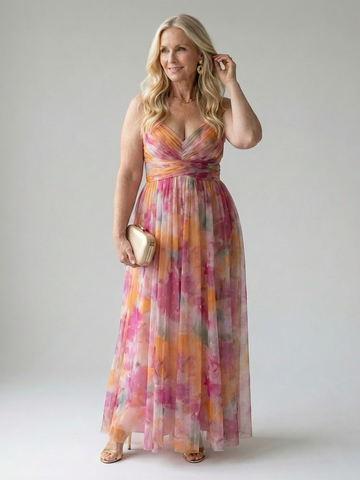 Stella &amp; Grace | Soft Wrap Maxi Dress