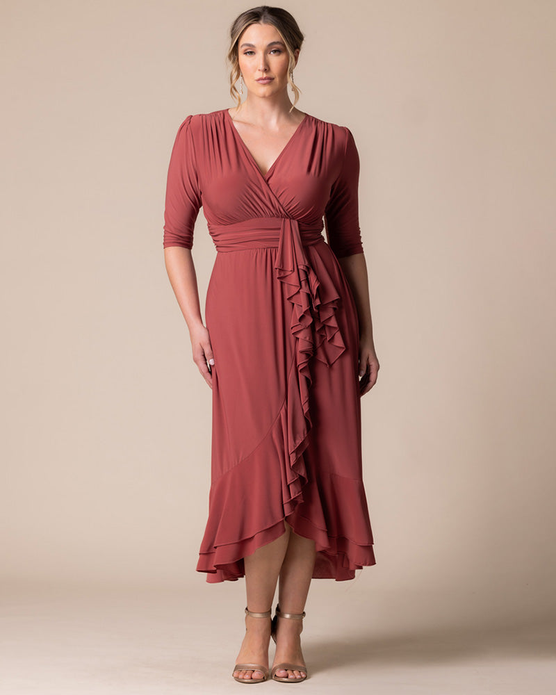 Veronica Ruffled Evening Gown - Sale!