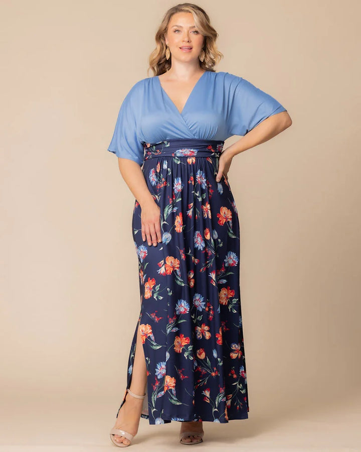 Havana Colorblocked Maxi Dress - Sale!