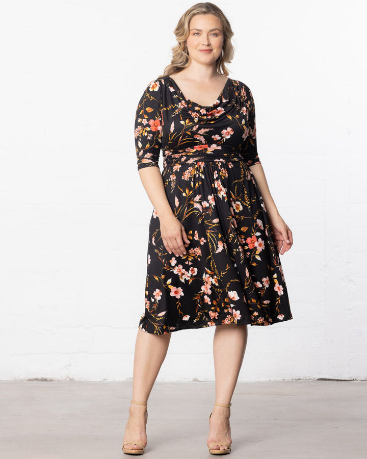 Heather Cowl Neck Dress - Sale!