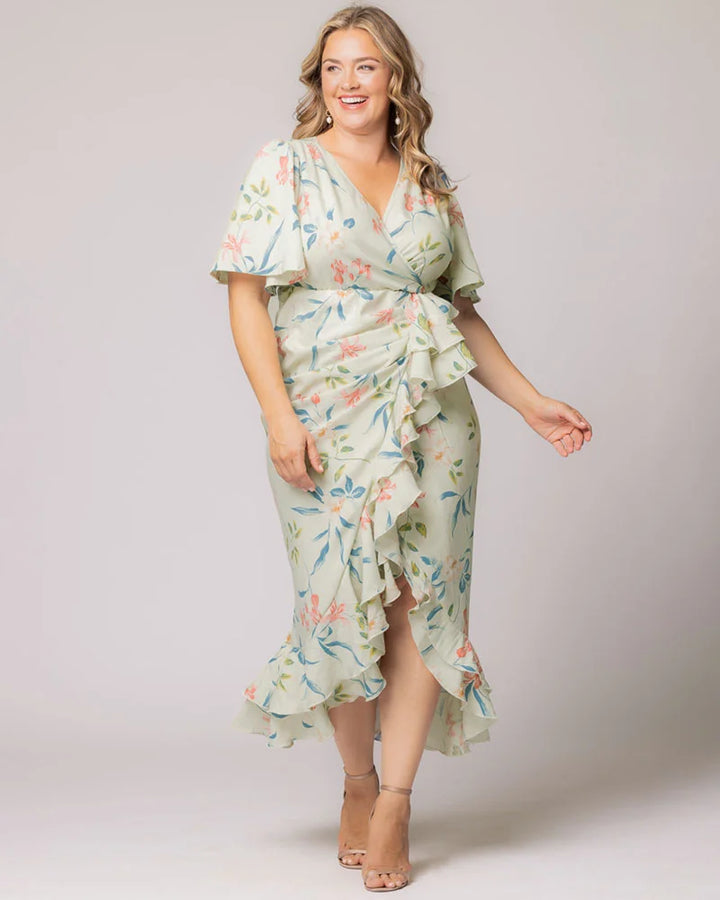 Alexandra Faux Wrap Dress - Sale!
