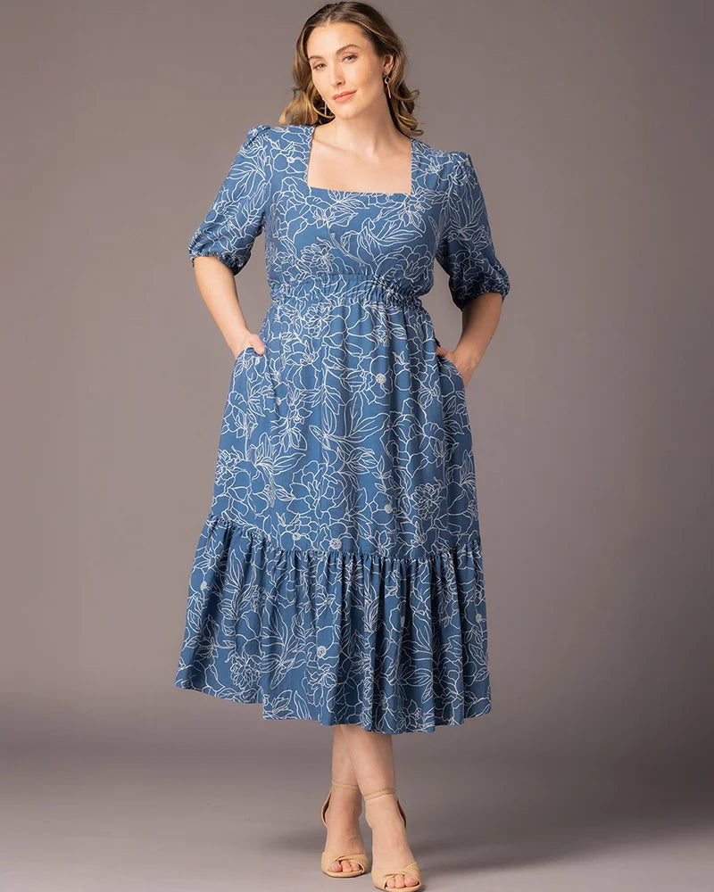 Bailey Square Neck Maxi Dress