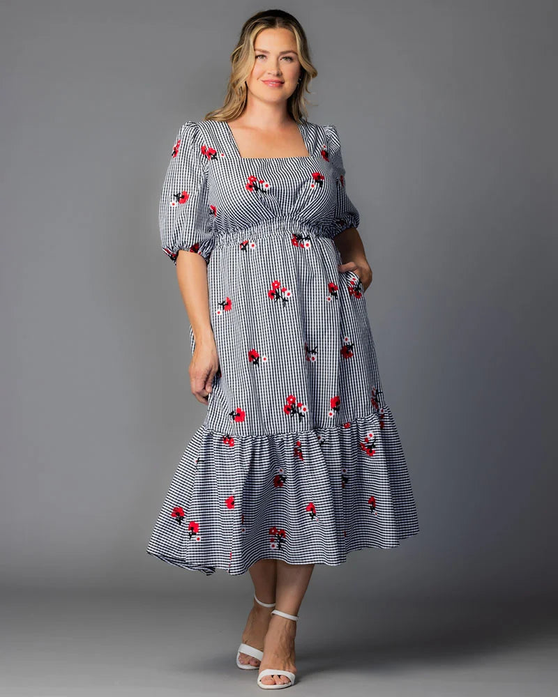 Bailey Square Neck Maxi Dress