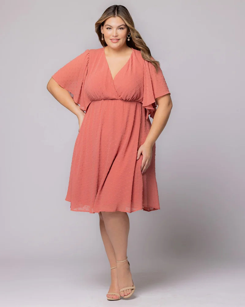 Florence Flutter Sleeve Dress - Sale!