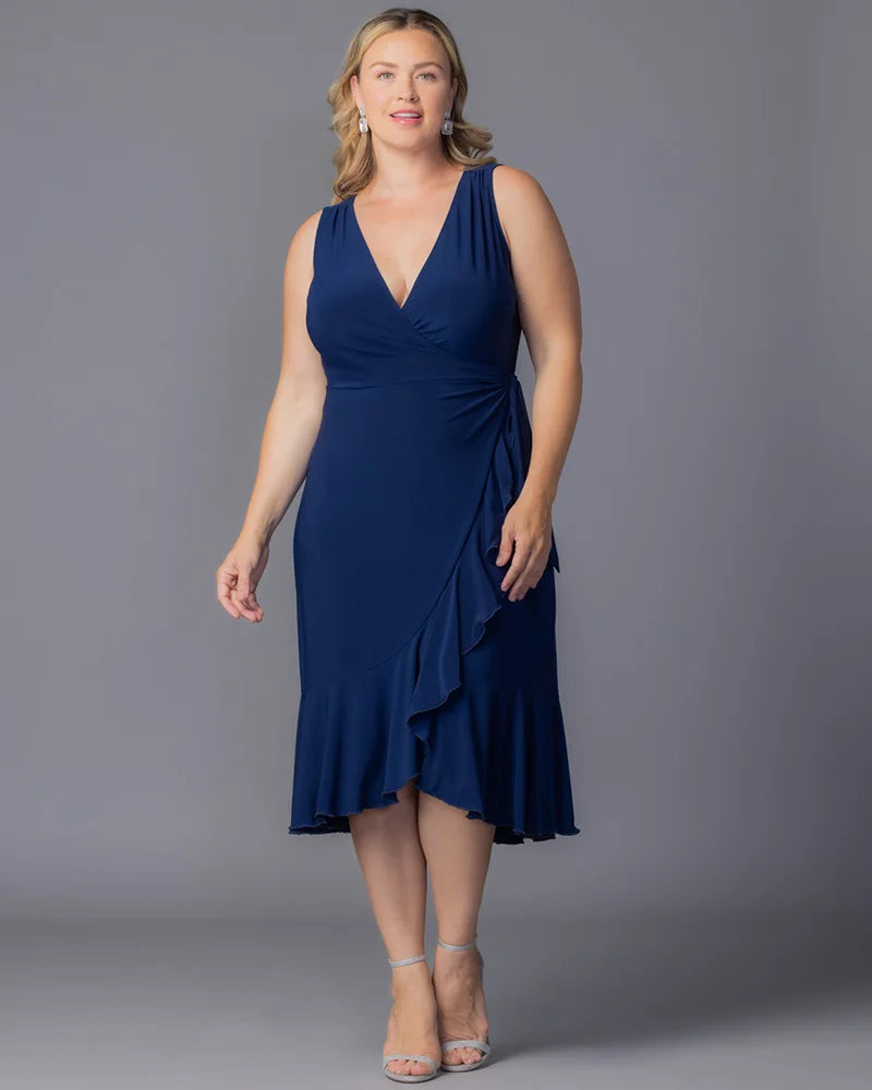 Laguna Sleeveless Wrap Dress
