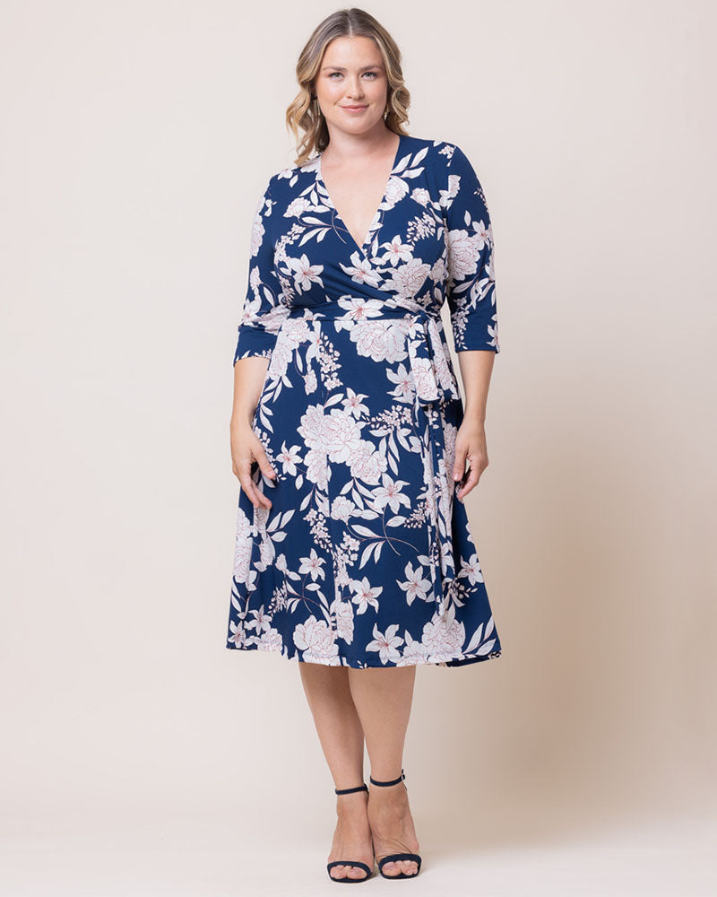 Signature Print Wrap Dress - Sale!