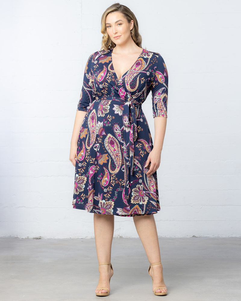 Signature Print Wrap Dress - Sale!