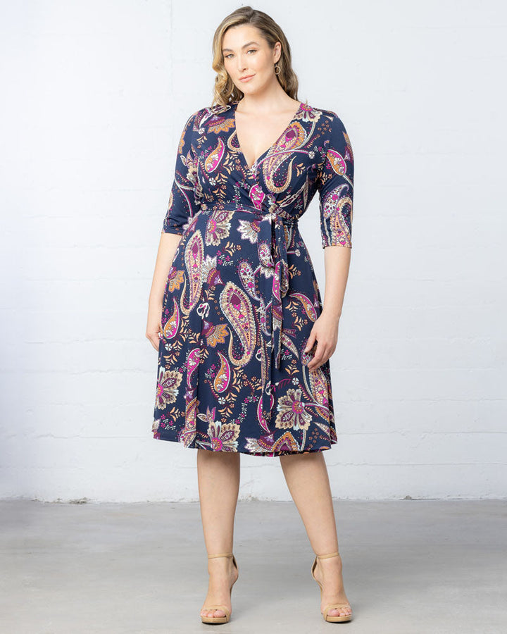 Signature Print Wrap Dress - Sale!