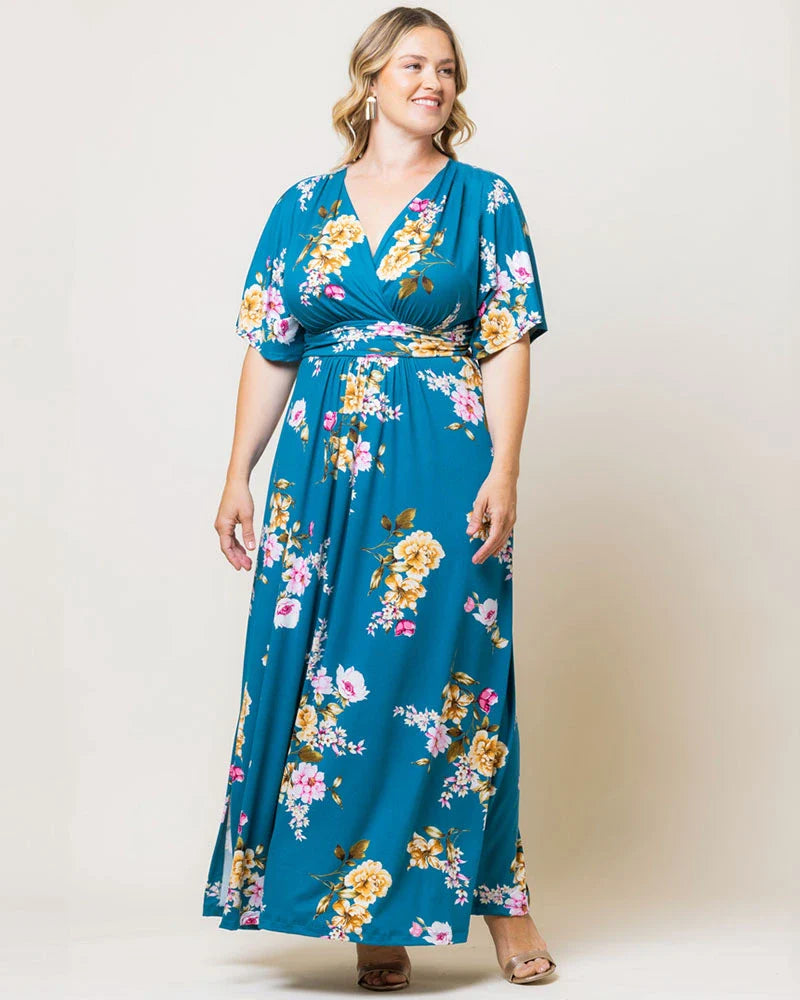 Vienna Maxi Dress - Resort Print Edition