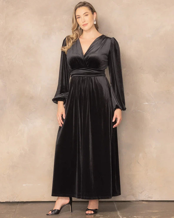 Vivienne Velvet Evening Gown - Sale!