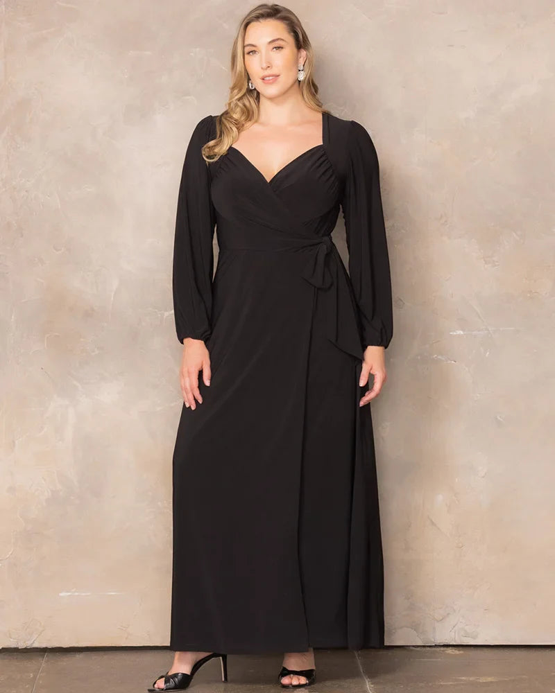 Modern Muse Wrap Gown - Sale!